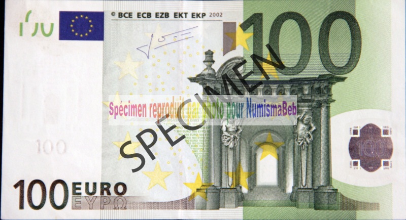 100 Euro Autriche JC Trichet